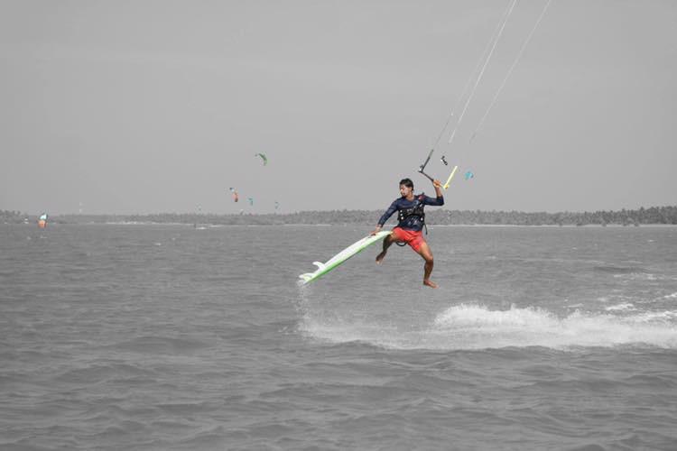 sri lanka waterman kitesurfing