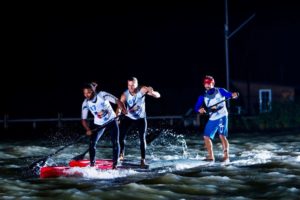 Upul De Silva Stand Up Paddling race