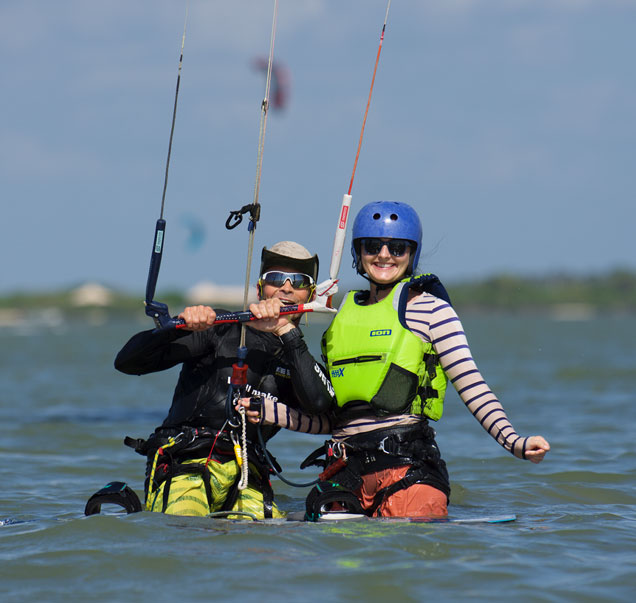 commencez le kitesurf pendant vos vacances de kitesurf au Sri Lanka