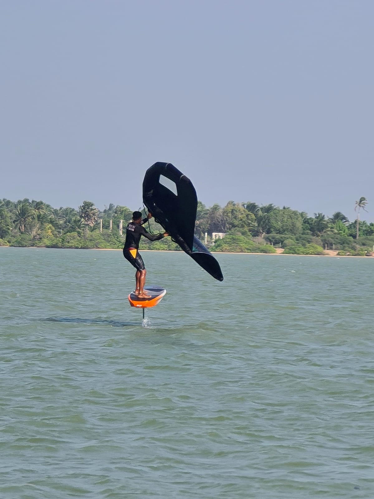 Wing foil surfing Sri Lanka