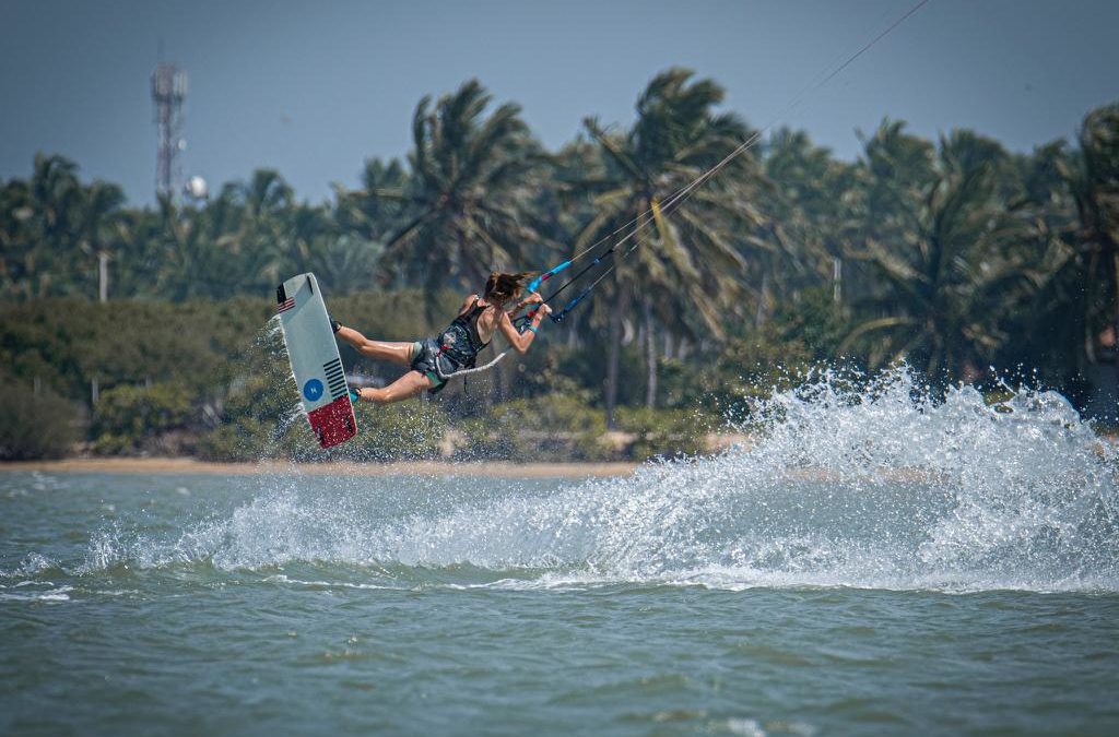Kitesurfen auf Sri Lanka!