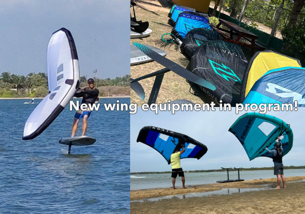 Wing Foilsurfen in Sri Lanka in den Wintermonaten