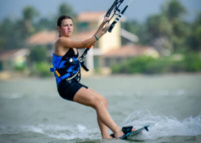 kitesurf experienced beginner lessons