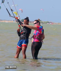 kitesurfing center with accommodation in Sri Lanka Kalpitiyia Lagoon